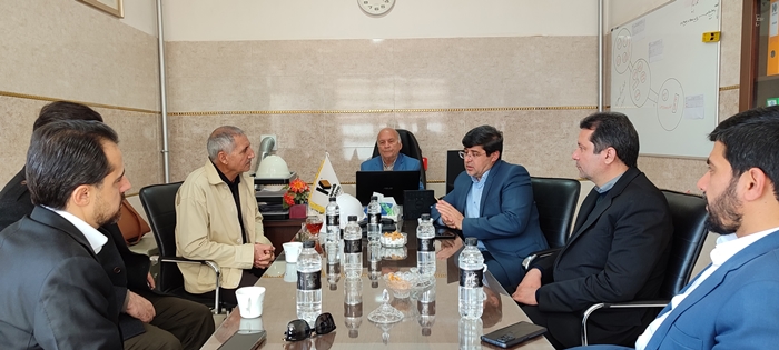بازدید شورای اداری شهرستان تربت حیدریه از کارخانجات زرمهر و کاسپید